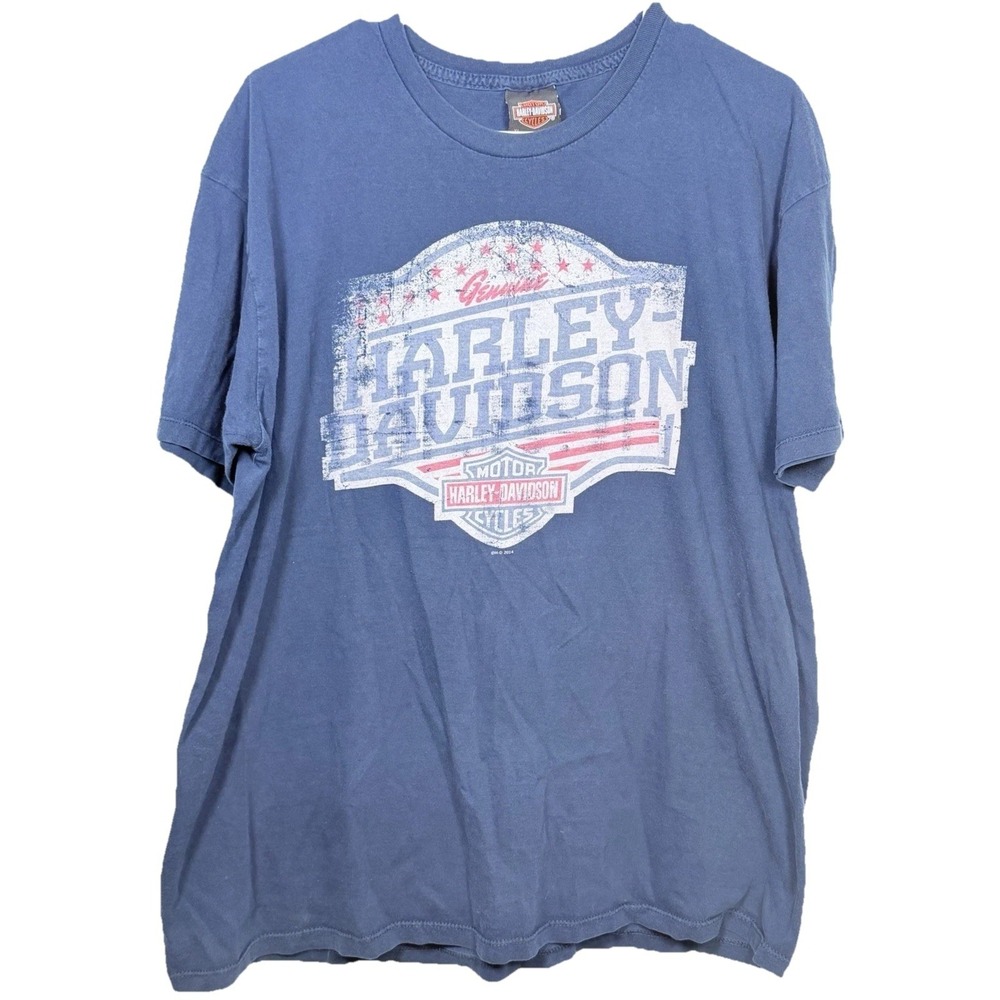 Vintage Harley-Davidson Shirt Mens XL Orlando Florida Graphic Tee USA Motorcycle